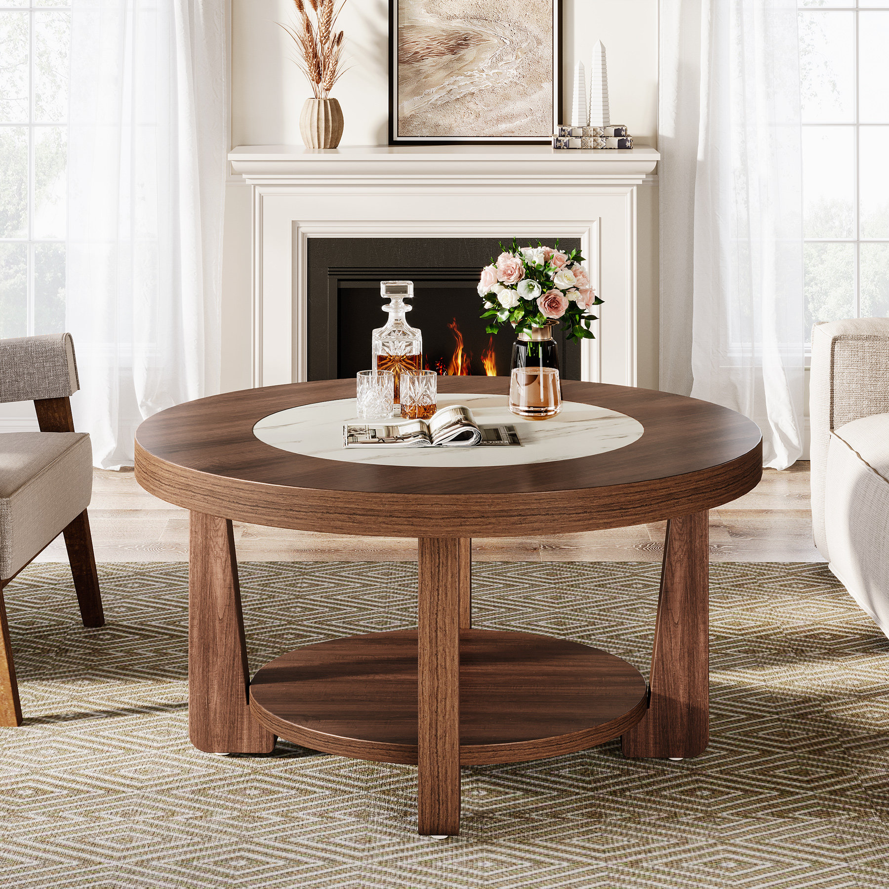 Millwood Pines Donzetta Single Coffee Table | Wayfair